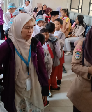 Kunjungan Literasi Sekolah SDIT Madinatul Aulad